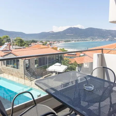 Ntinas Filoxenia & Hotel apartamentowy Skala Potamia (Thasos)